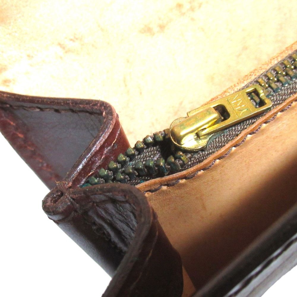 Other Other J&M Davidson Bridle Leather Flap Handbag Leather Handbag DUTY FREE for USA Size ONE SIZE - 13 Thumbnail