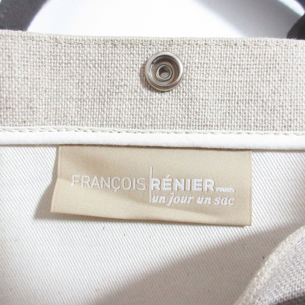 Other Other FRANCOIS RENIER Canvas Tote Bag Textile Tote Bag DUTY FREE for USA Size ONE SIZE - 8 Thumbnail