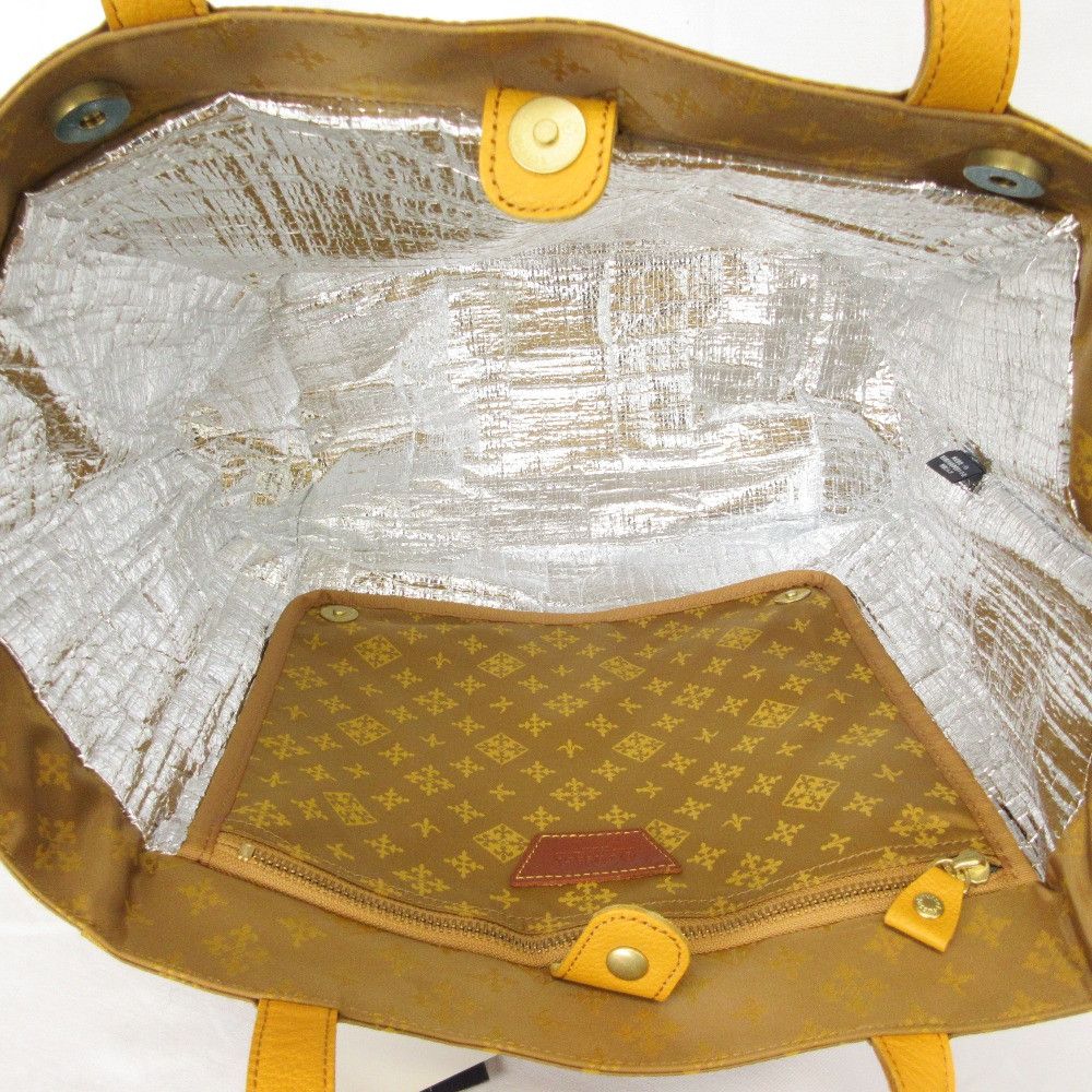 Other Other russet Monogram Nylon Cooler Tote Bag Textile Tote Bag DUTY FREE for USA Size ONE SIZE - 7 Thumbnail