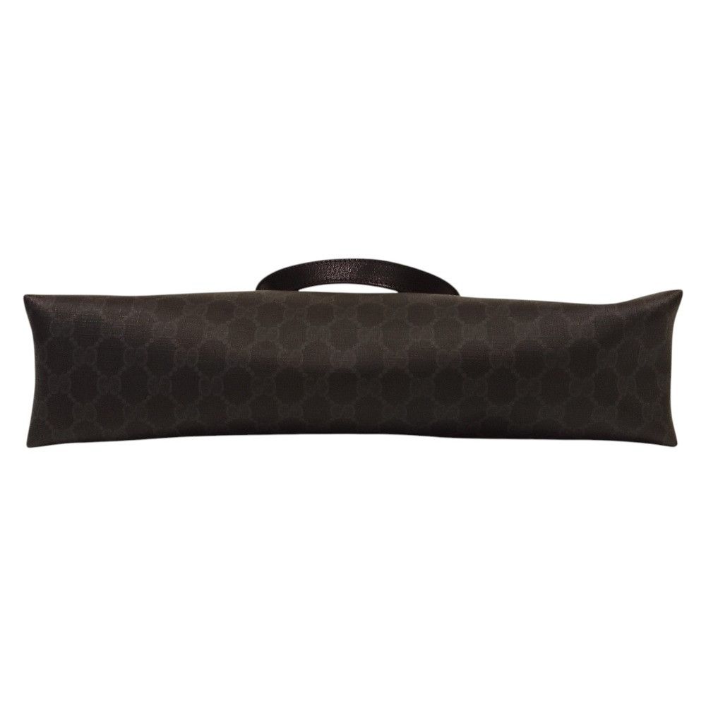Gucci Gucci Gucci GG Supreme Shelleylines PVC Coated Canvas Tote Bag Leather Tote Bag 39.02.091 DUTY FREE for USA Size ONE SIZE - 4 Thumbnail
