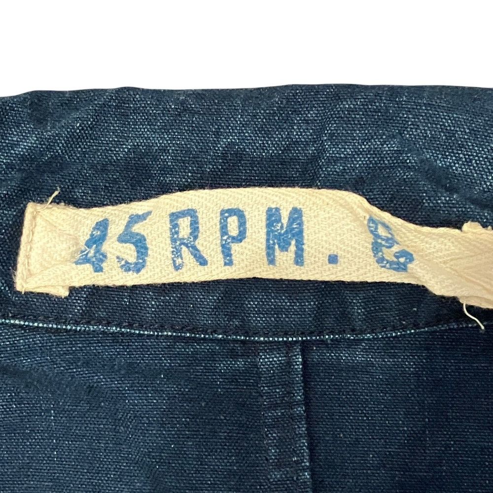 Other 45 45R 45rpm Denim Coat Textile Outerwear DUTY FREE for USA Size ONE SIZE - 4 Thumbnail