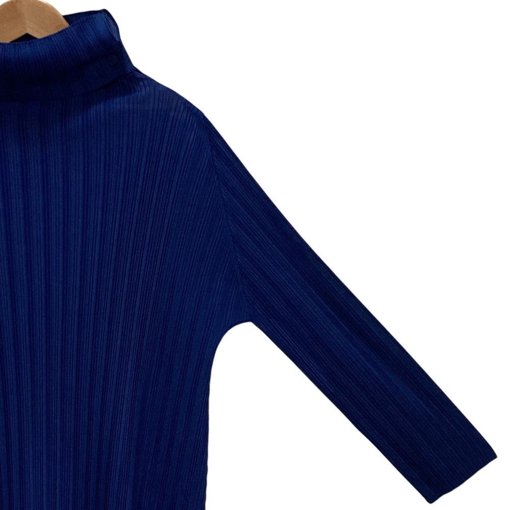 Issey Miyake Issey Miyake Pleats Please Issey Miyake Turtleneck Pleated Dress Textile Dresses PP63-FT364 DUTY FREE for USA Size ONE SIZE - 3 Thumbnail