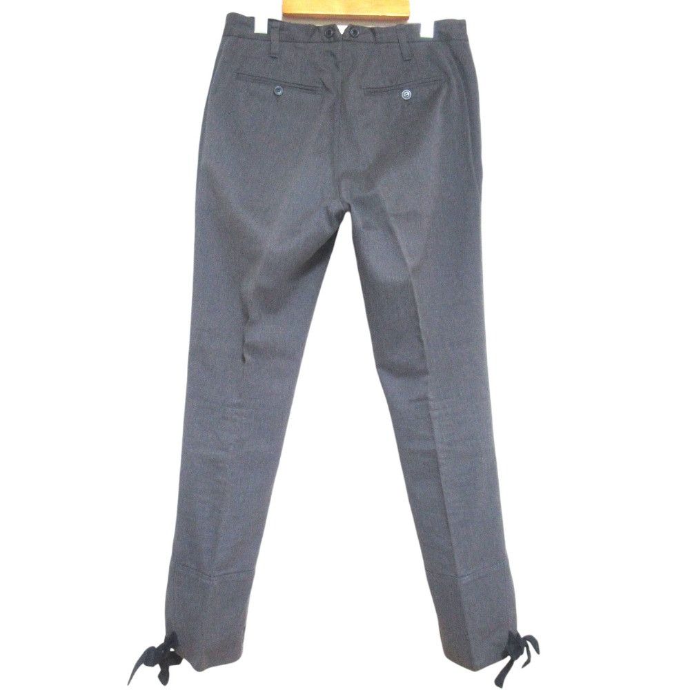 Dries Van Noten Dries Van Noten Dries Van Noten Hem Tie Slacks Textile Pants DUTY FREE for USA Size ONE SIZE - 2 Thumbnail