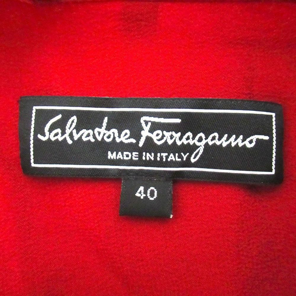 Salvatore Ferragamo Salvatore Ferragamo Salvatore Ferragamo Silk Pullover Blouse Textile Tops DUTY FREE for USA Size ONE SIZE - 10 Thumbnail