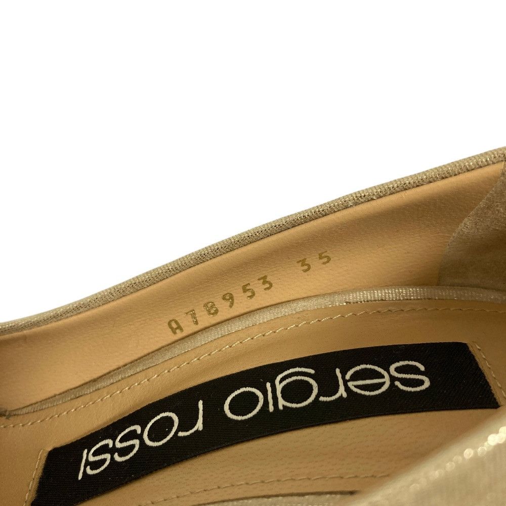 Other Other Sergio Rossi SR1 Leather Pumps Leather Shoes DUTY FREE for USA Size ONE SIZE - 7 Thumbnail