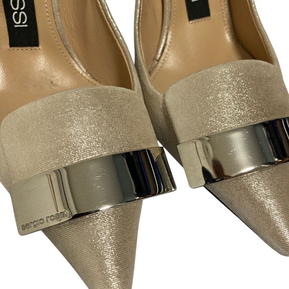 Other Other Sergio Rossi SR1 Leather Pumps Leather Shoes DUTY FREE for USA Size ONE SIZE - 9 Thumbnail