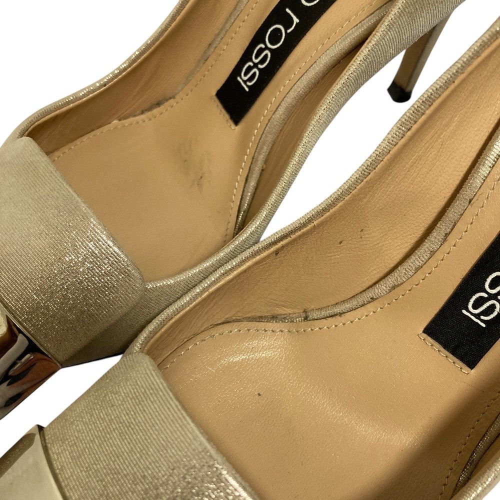 Other Other Sergio Rossi SR1 Leather Pumps Leather Shoes DUTY FREE for USA Size ONE SIZE - 12 Thumbnail