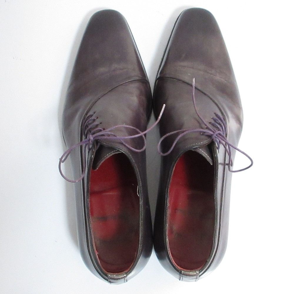 Other Other Santoni Patina Leather Oxford Shoes Leather Shoes 6368 DUTY FREE for USA Size ONE SIZE - 4 Thumbnail