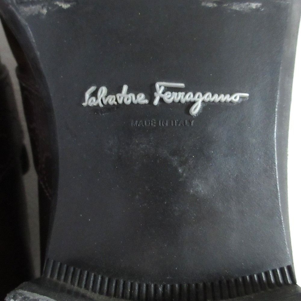 Salvatore Ferragamo Salvatore Ferragamo Salvatore Ferragamo Gancini Embossed Leather Loafers Leather Shoes DUTY FREE for USA Size ONE SIZE - 8 Thumbnail