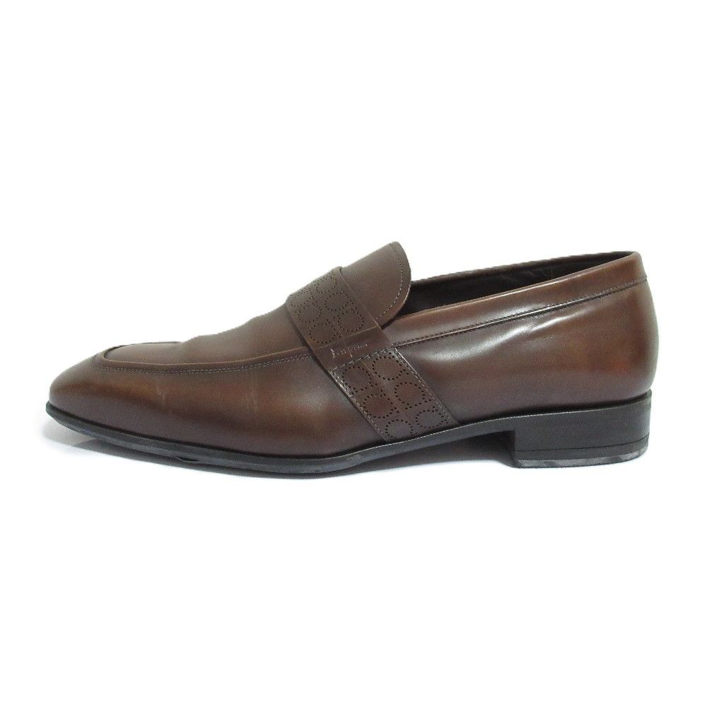 Salvatore Ferragamo Salvatore Ferragamo Salvatore Ferragamo Gancini Embossed Leather Loafers Leather Shoes DUTY FREE for USA Size ONE SIZE - 2 Thumbnail