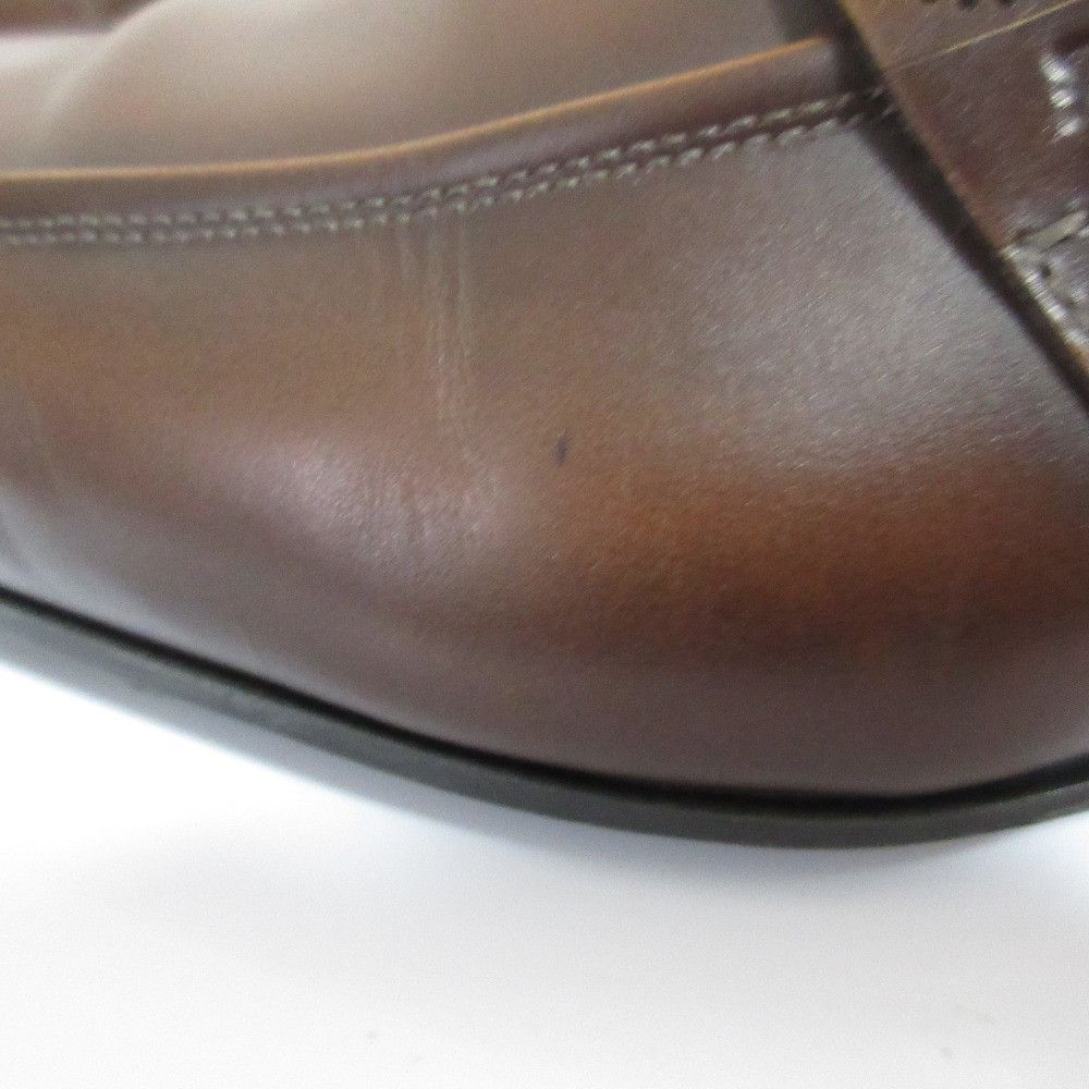 Salvatore Ferragamo Salvatore Ferragamo Salvatore Ferragamo Gancini Embossed Leather Loafers Leather Shoes DUTY FREE for USA Size ONE SIZE - 17 Thumbnail
