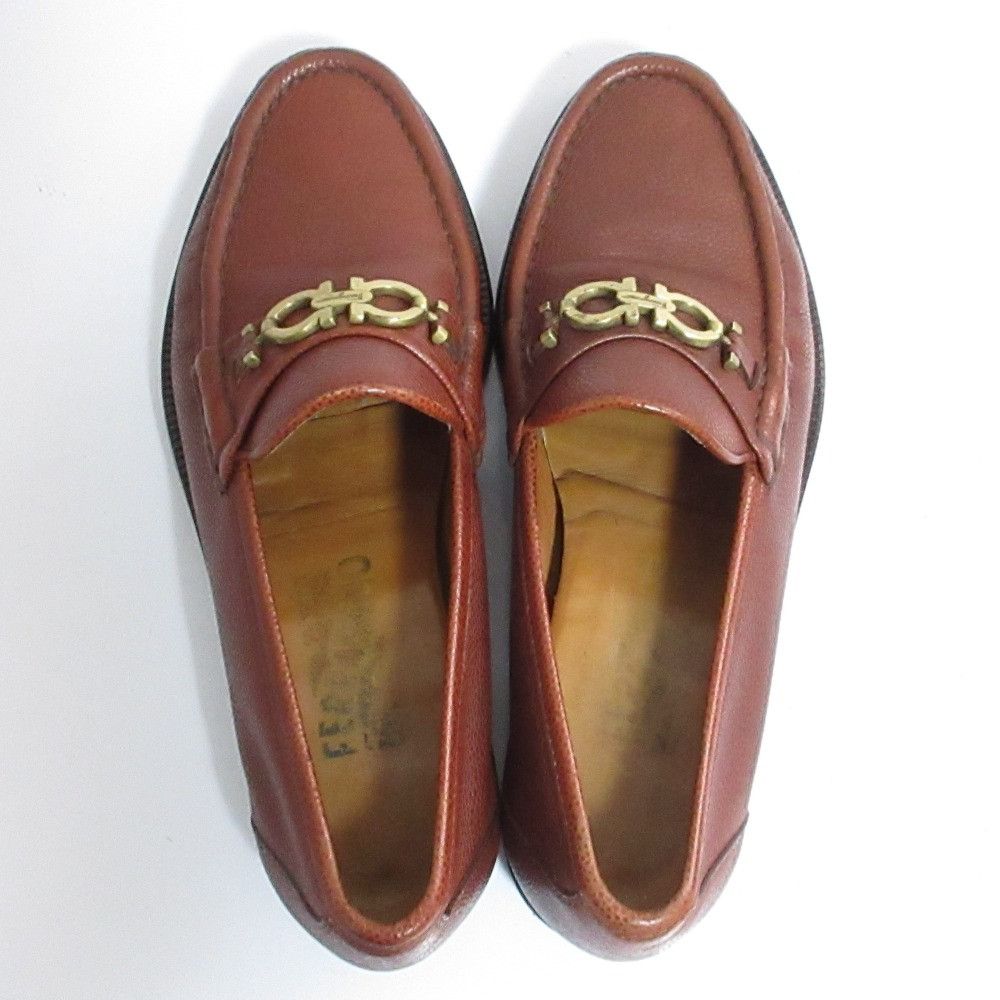Salvatore Ferragamo Salvatore Ferragamo Salvatore Ferragamo Leather Loafers Leather Shoes DUTY FREE for USA Size ONE SIZE - 4 Thumbnail