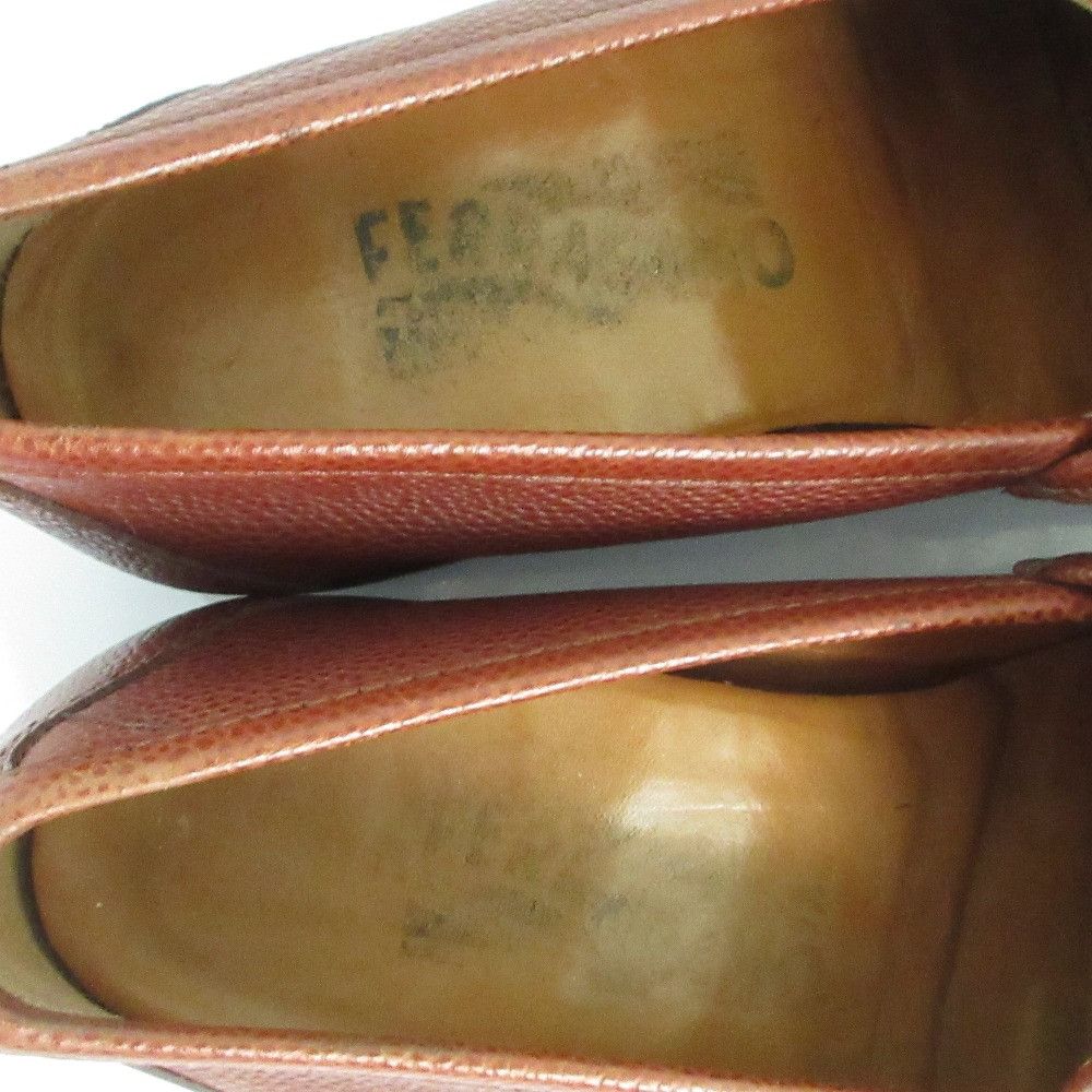 Salvatore Ferragamo Salvatore Ferragamo Salvatore Ferragamo Leather Loafers Leather Shoes DUTY FREE for USA Size ONE SIZE - 5 Thumbnail