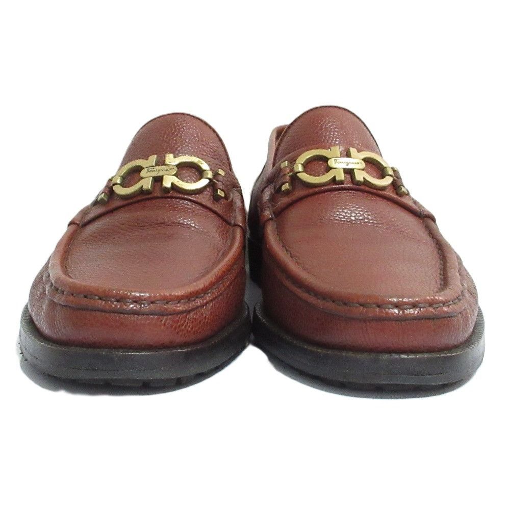 Salvatore Ferragamo Salvatore Ferragamo Salvatore Ferragamo Leather Loafers Leather Shoes DUTY FREE for USA Size ONE SIZE - 3 Thumbnail