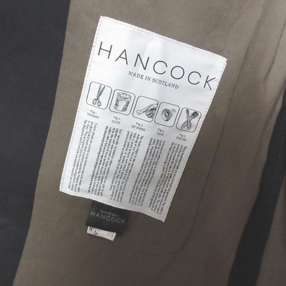 Other Other Hancock Rubberized Coat Plastic / Synthetic Outerwear DUTY FREE for USA Size ONE SIZE - 6 Thumbnail