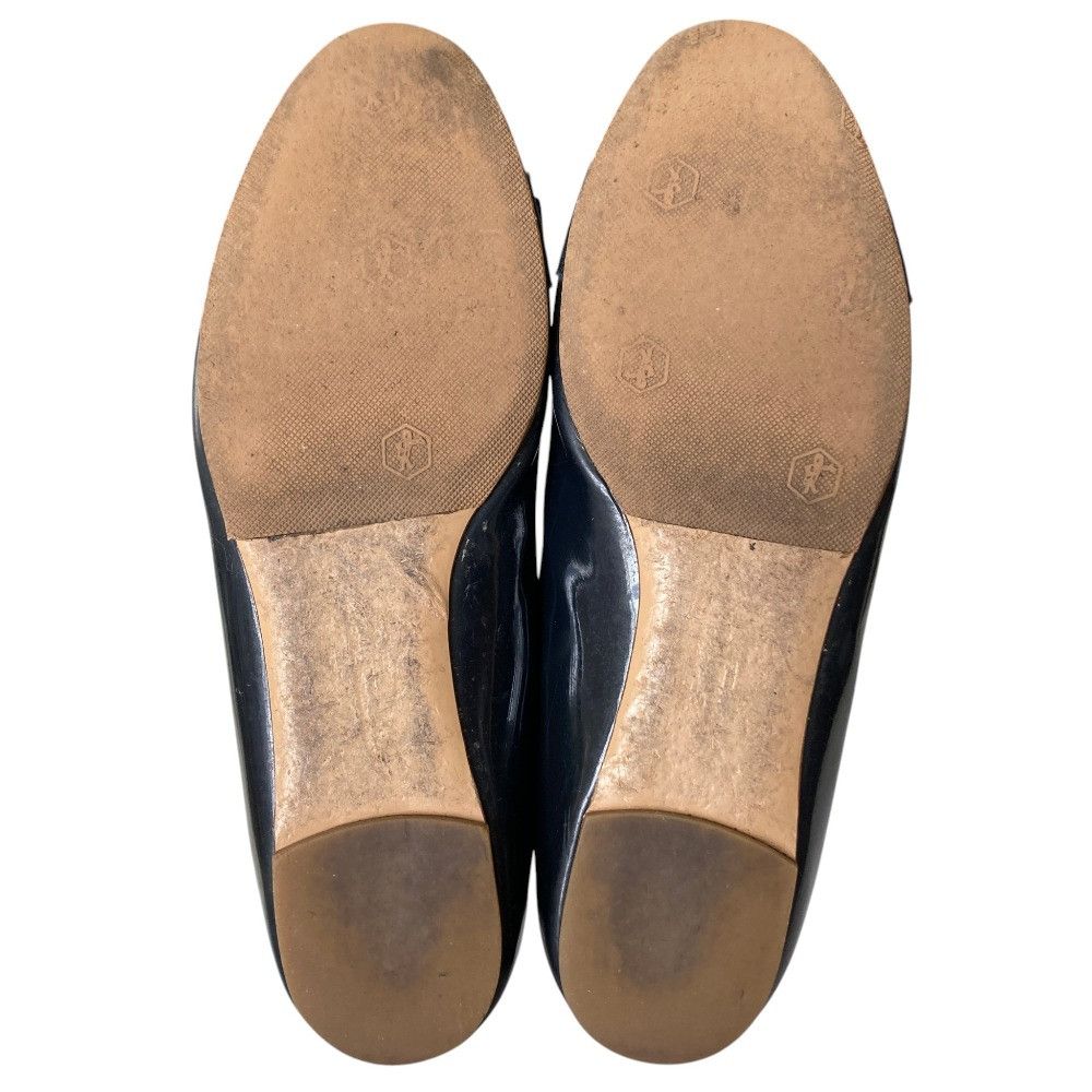 Salvatore Ferragamo Salvatore Ferragamo Salvatore Ferragamo Vara Patent Leather Flats Leather Shoes DUTY FREE for USA Size ONE SIZE - 12 Thumbnail
