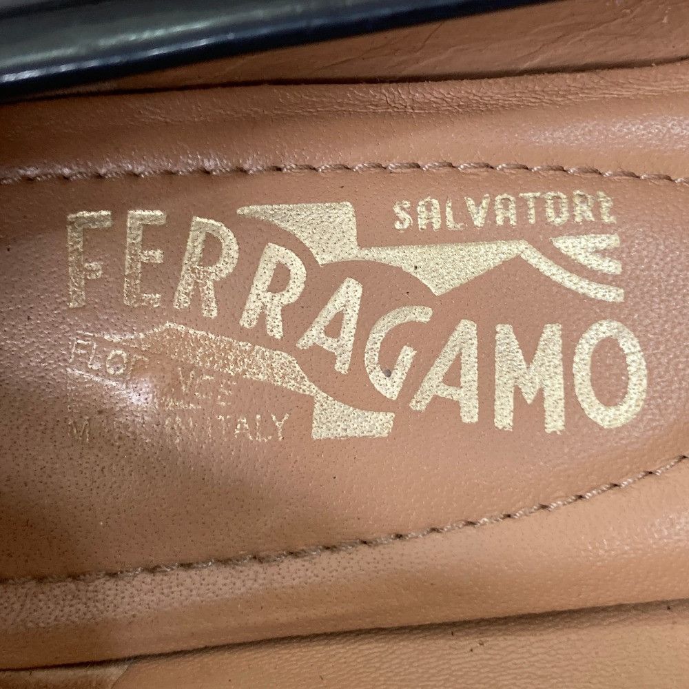 Salvatore Ferragamo Salvatore Ferragamo Salvatore Ferragamo Vara Patent Leather Flats Leather Shoes DUTY FREE for USA Size ONE SIZE - 10 Thumbnail
