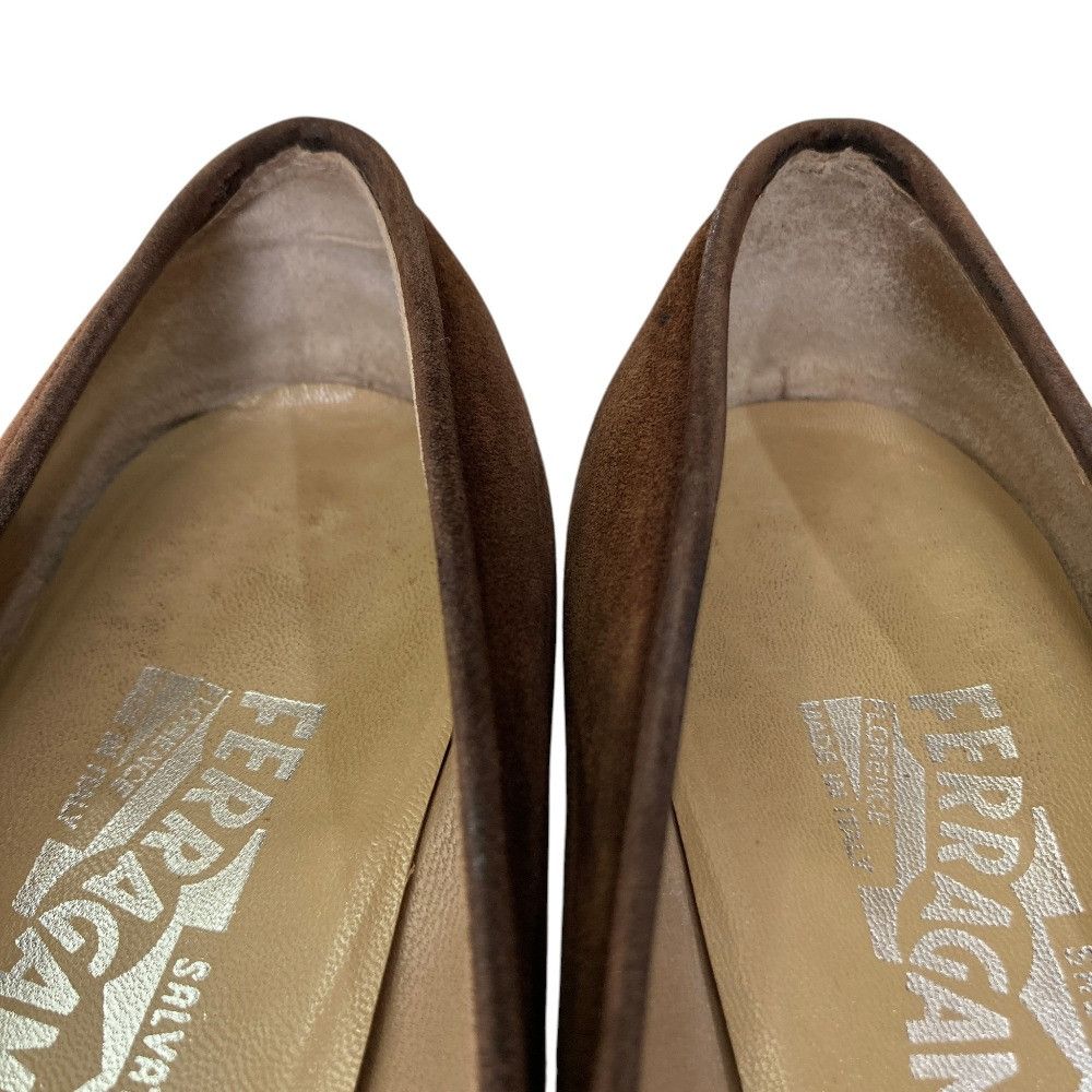 Salvatore Ferragamo Salvatore Ferragamo Salvatore Ferragamo Suede Loafers Leather Shoes DUTY FREE for USA Size ONE SIZE - 4 Thumbnail