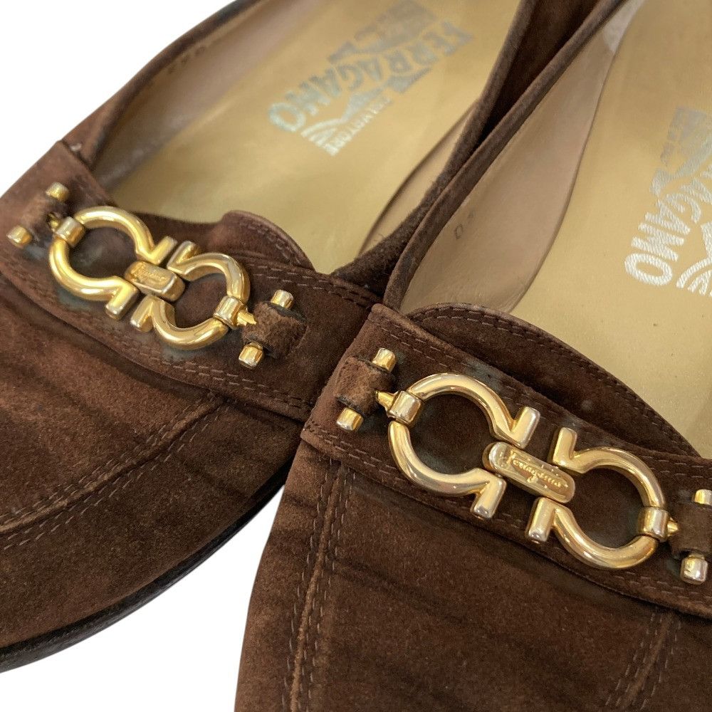 Salvatore Ferragamo Salvatore Ferragamo Salvatore Ferragamo Suede Loafers Leather Shoes DUTY FREE for USA Size ONE SIZE - 3 Thumbnail