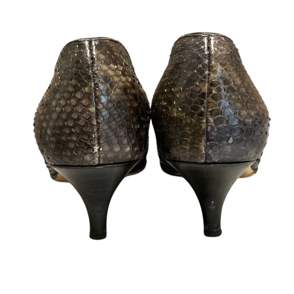 Salvatore Ferragamo Salvatore Ferragamo Salvatore Ferragamo Python Pumps Leather Shoes DUTY FREE for USA Size ONE SIZE - 3 Thumbnail