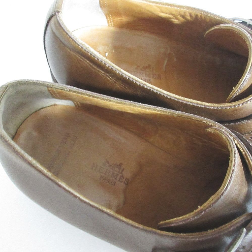 Hermes Hermes Hermes Leather Oxford Shoes Leather Shoes DUTY FREE for USA Size ONE SIZE - 6 Thumbnail
