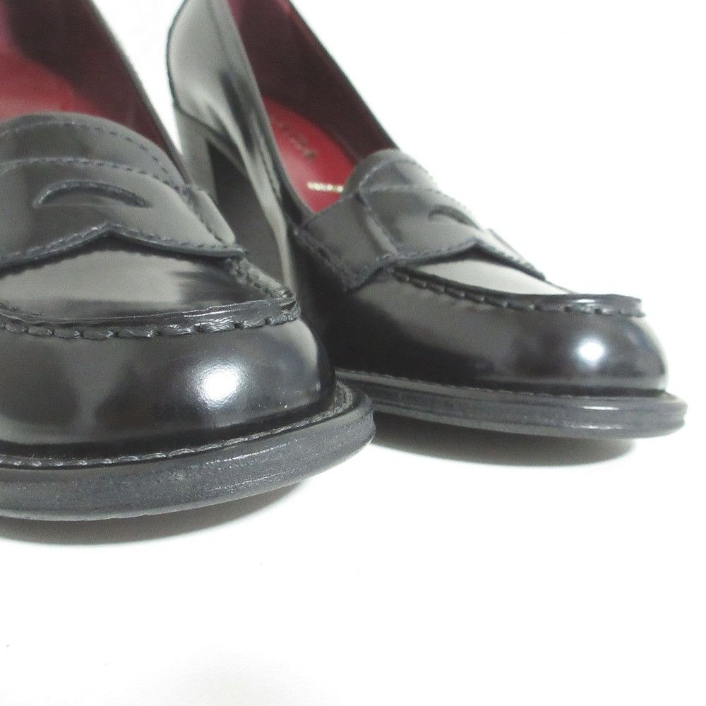 Prada Prada Prada Chunky Heel Loafer Pumps Leather Shoes DUTY FREE for USA Size ONE SIZE - 4 Thumbnail