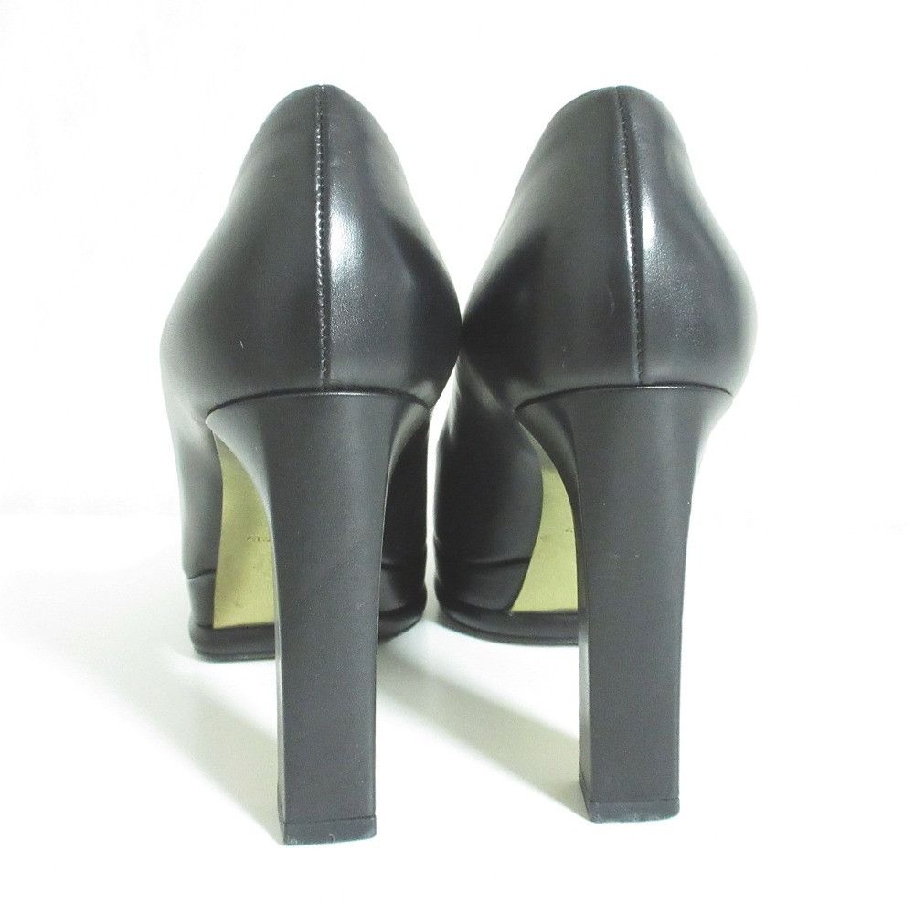 Chanel Chanel Chanel Coco Mark Heel Leather Pumps Leather Shoes G29311 DUTY FREE for USA Size ONE SIZE - 3 Thumbnail