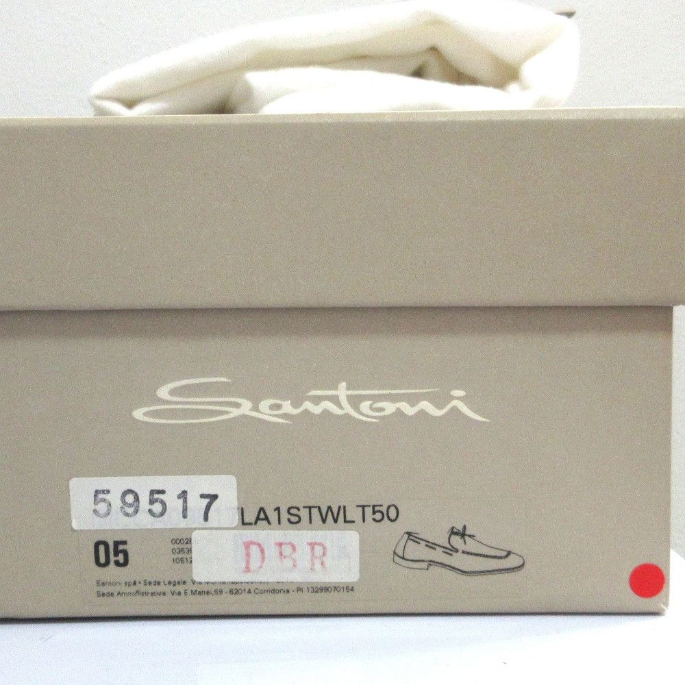 Other Other Santoni Leather Loafers Leather Shoes 9517 DUTY FREE for USA Size ONE SIZE - 12 Thumbnail