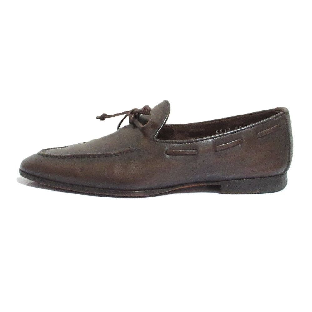 Other Other Santoni Leather Loafers Leather Shoes 9517 DUTY FREE for USA Size ONE SIZE - 2 Thumbnail