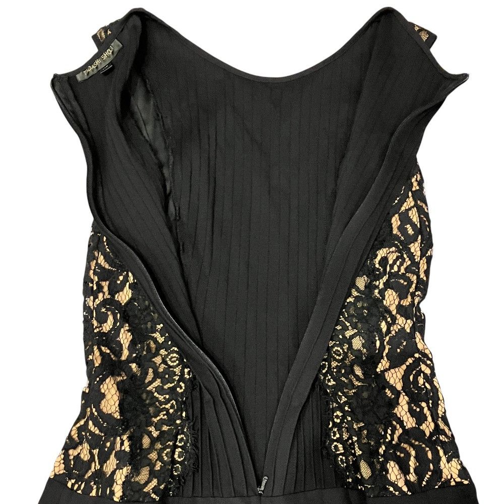 Other Other TADASHI SHOJI Pintuck Jersey Lace Panel Dress Others Dresses DUTY FREE for USA Size ONE SIZE - 3 Thumbnail
