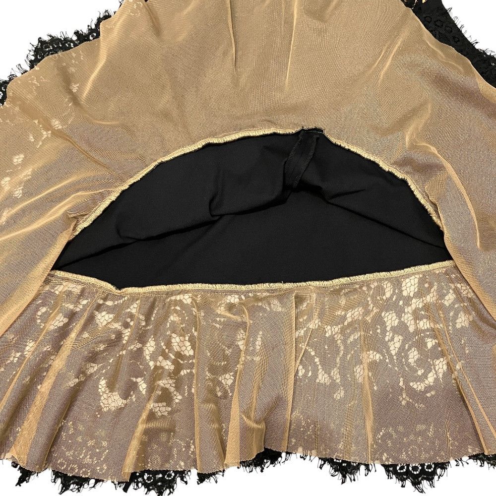 Other Other TADASHI SHOJI Pintuck Jersey Lace Panel Dress Others Dresses DUTY FREE for USA Size ONE SIZE - 4 Thumbnail