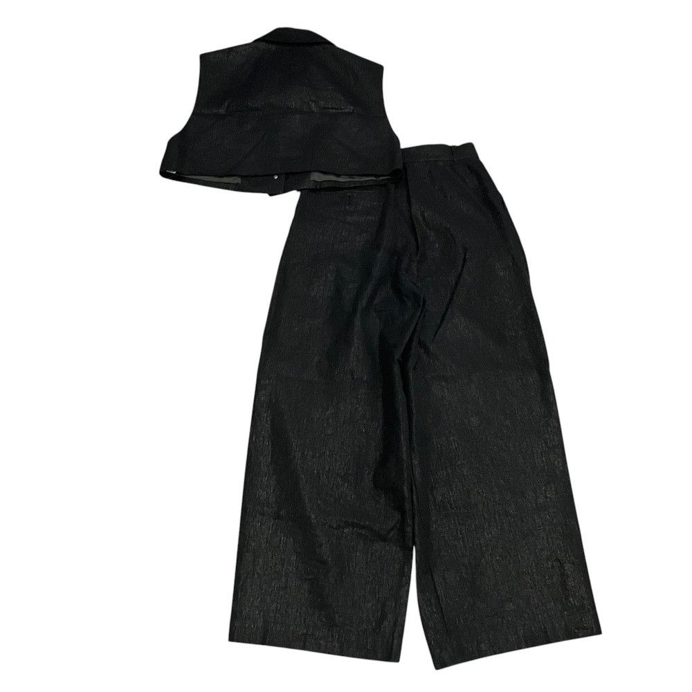 Other Other COLUMN PERMANENT cropped gilet wide pants set up Textile Suits DUTY FREE for USA Size ONE SIZE - 2 Thumbnail