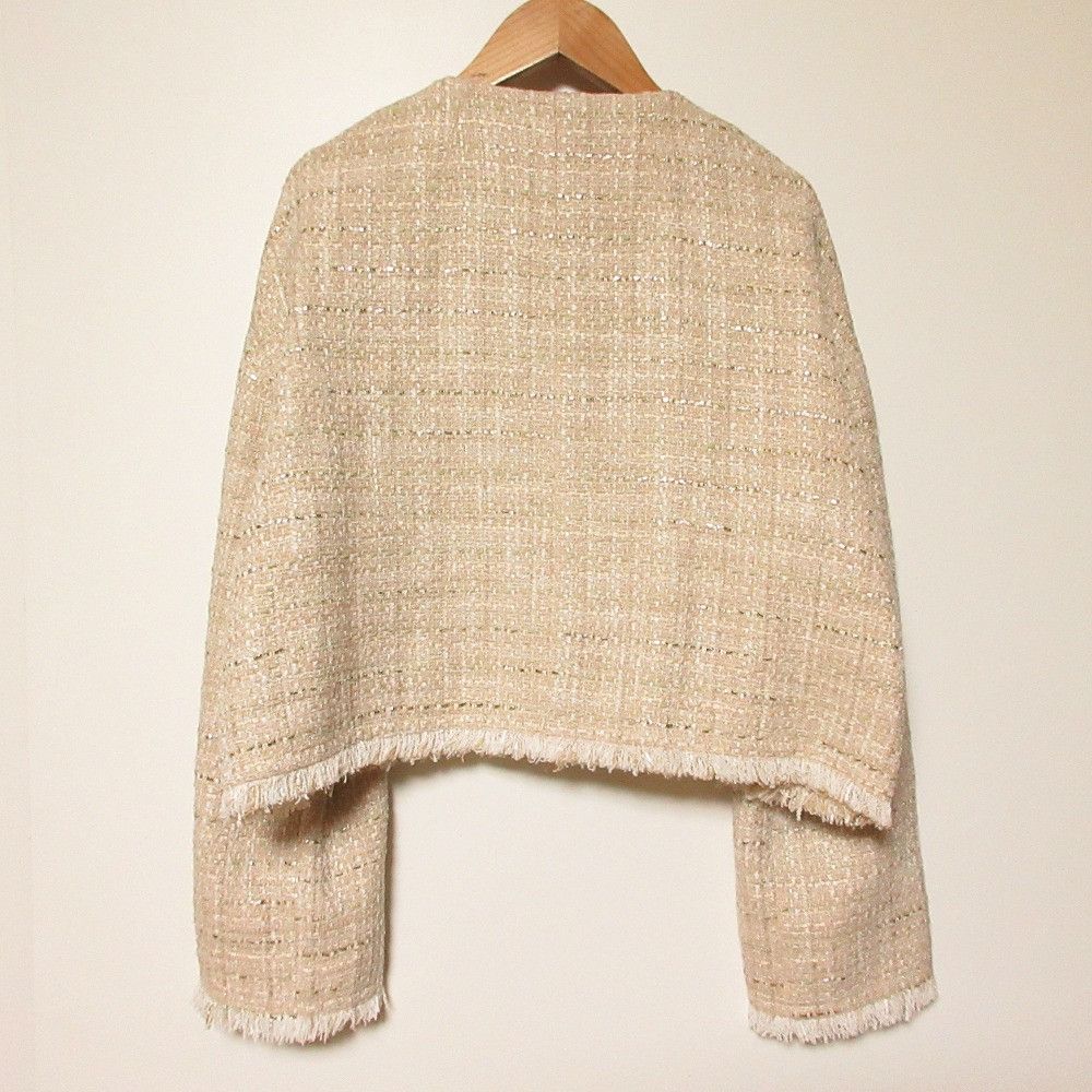 Other Other martinique GIOLICA Tweed Jacket Textile Outerwear A0351FJ251 DUTY FREE for USA Size ONE SIZE - 2 Thumbnail