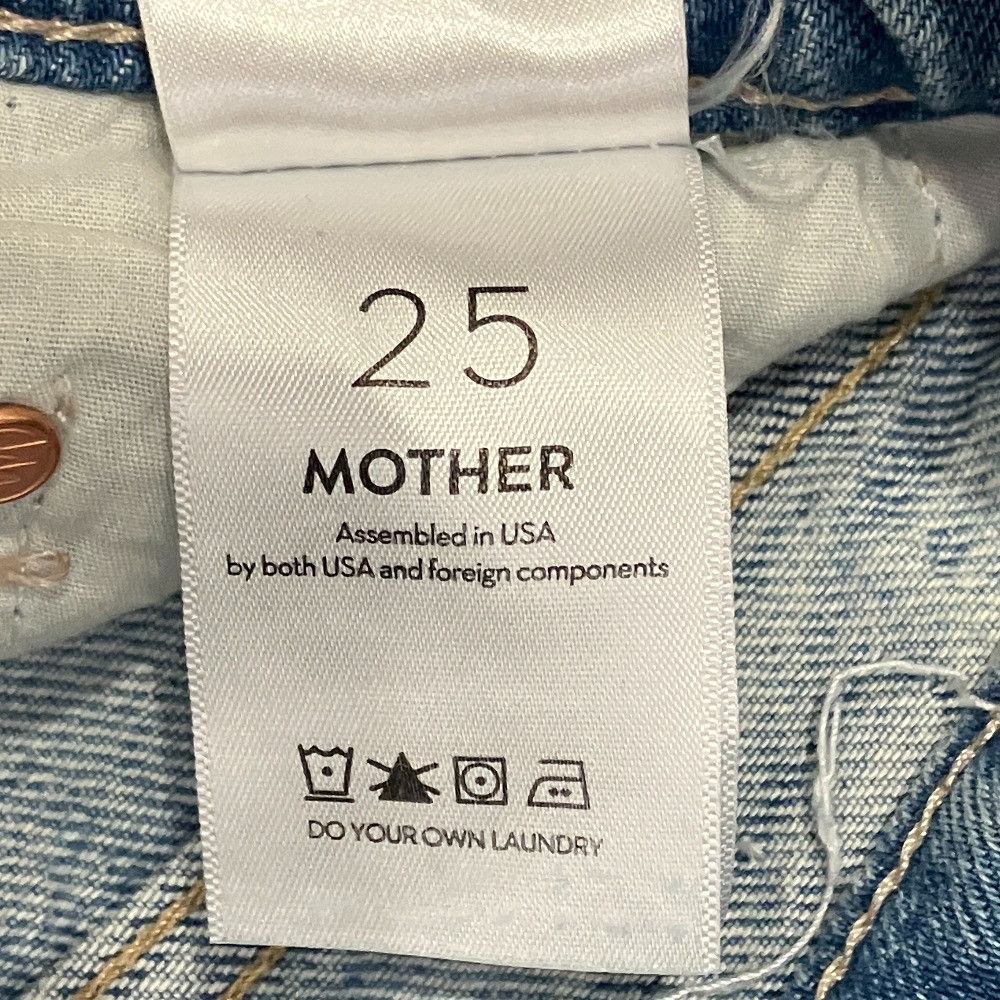 Other Other Mother Fan Girl Hover Frey Jeans Textile Jeans 11838-313 DUTY FREE for USA Size ONE SIZE - 7 Thumbnail