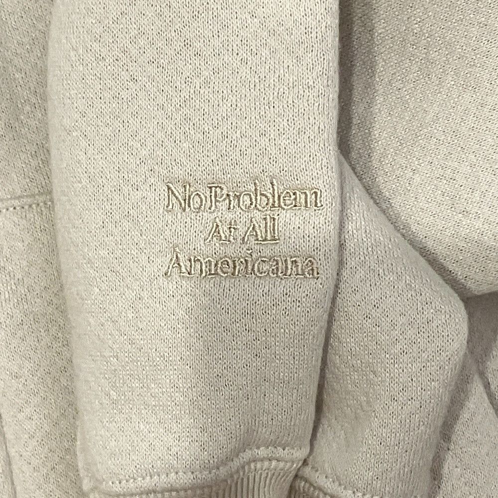 Other Other Americana Wide Full Zip Hoodie Textile Sweatshirts & Hoodies 26070570003510 DUTY FREE for USA Size ONE SIZE - 6 Thumbnail