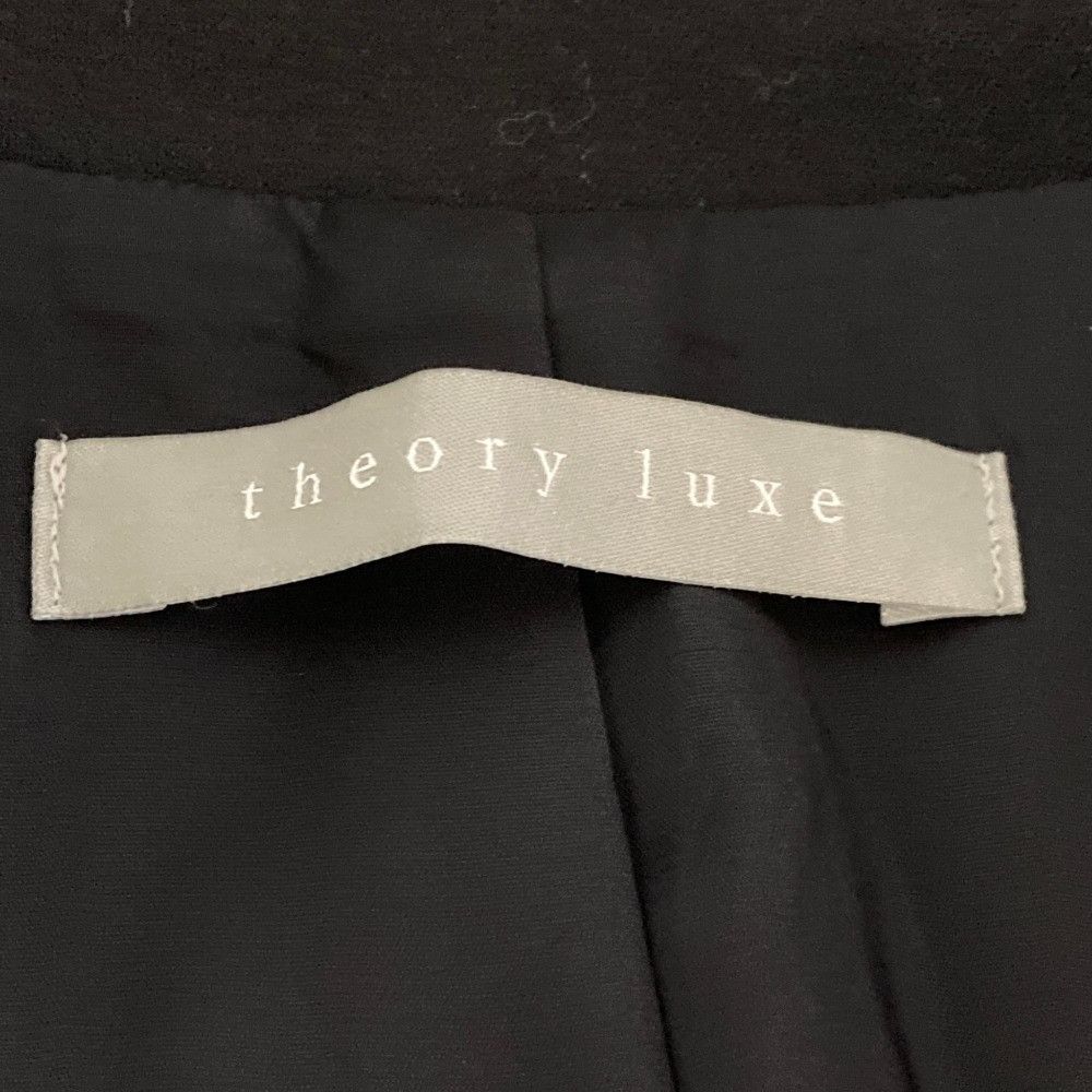 Theory Theory Theory luxe SAXONY SOFT Collarless Jacket Textile Outerwear DUTY FREE for USA Size ONE SIZE - 5 Thumbnail