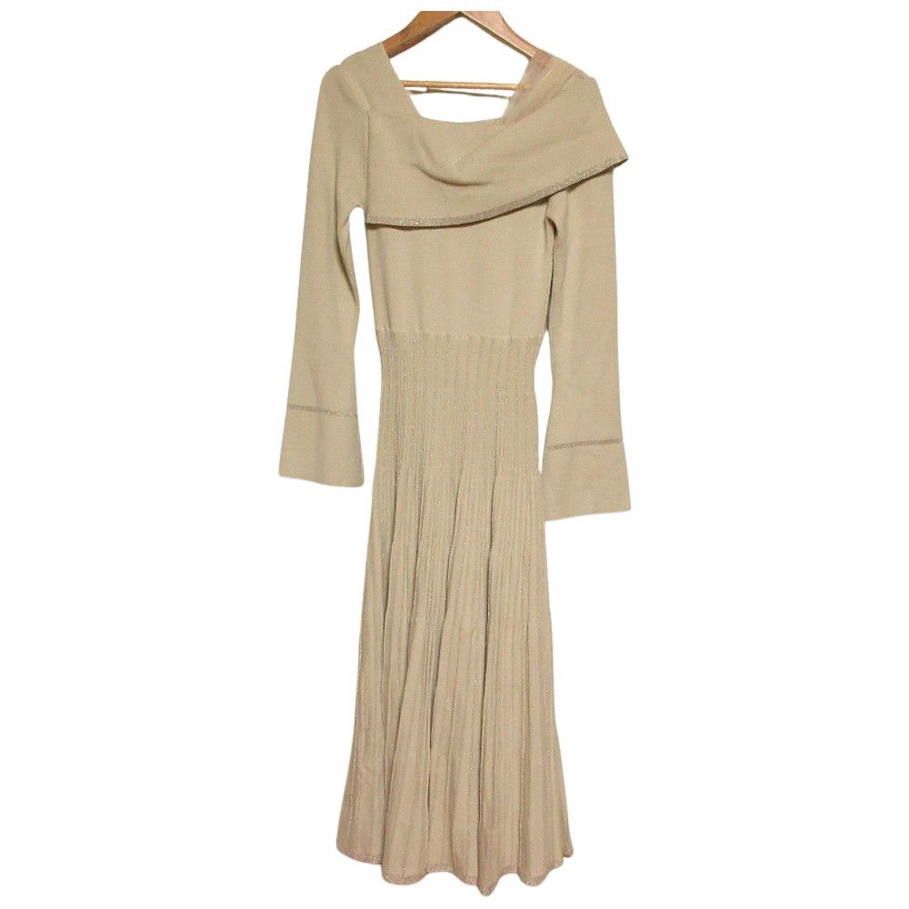 Other Other Herlipto La Lueur Knit Dress Textile Dresses 1244205160 DUTY FREE for USA Size ONE SIZE - 2 Thumbnail