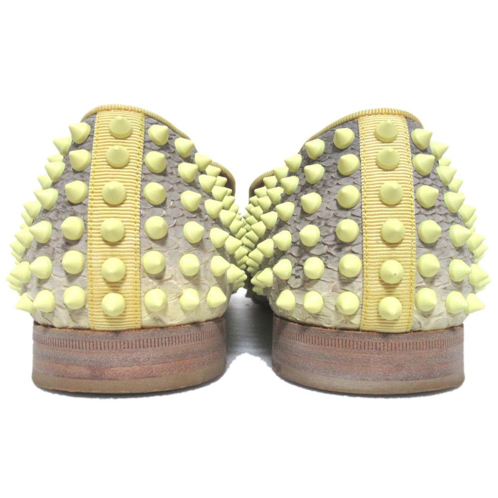 Christian Louboutin Christian Louboutin Christian Louboutin Rollerboy Spikes Slip-on Sneakers Leather Shoes DUTY FREE for USA Size ONE SIZE - 3 Thumbnail