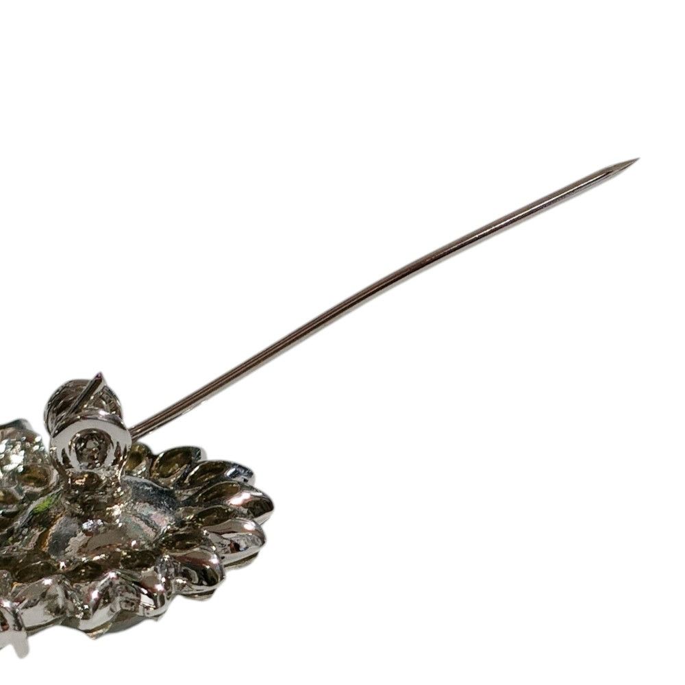 Other Other FOXEY Flower Rhinestone Brooch Metal Brooch DUTY FREE for USA Size ONE SIZE - 7 Thumbnail