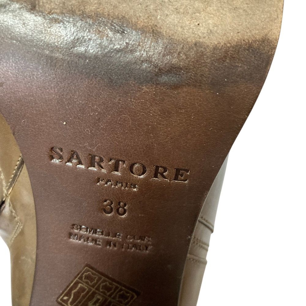Other Other Sartore Leather Short Boots Leather Shoes DUTY FREE for USA Size ONE SIZE - 10 Thumbnail