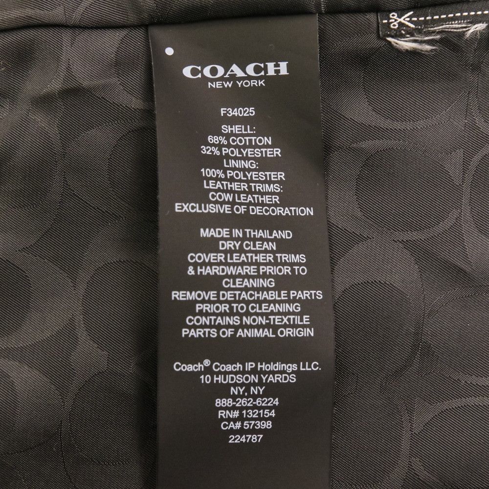 Coach Coach COACH Cotton Polyester Trench Coat Textile Outerwear f34025 DUTY FREE for USA Size ONE SIZE - 13 Thumbnail
