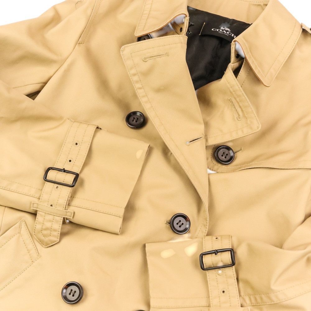 Coach Coach COACH Cotton Polyester Trench Coat Textile Outerwear f34025 DUTY FREE for USA Size ONE SIZE - 7 Thumbnail