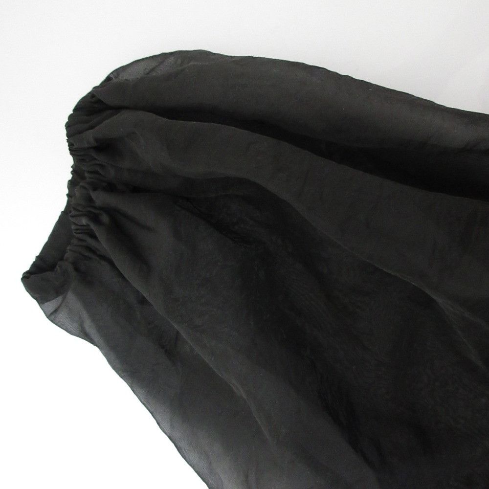 Other Other Rosy Monster Sheer Sleeve Bow Tie Blouse Textile Tops RMTB-0121A DUTY FREE for USA Size ONE SIZE - 6 Thumbnail