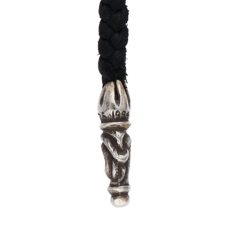 Chrome Hearts Chrome Hearts Leather scroll braid Silver (Silver 10.47g) Size ONE SIZE - 4 Thumbnail