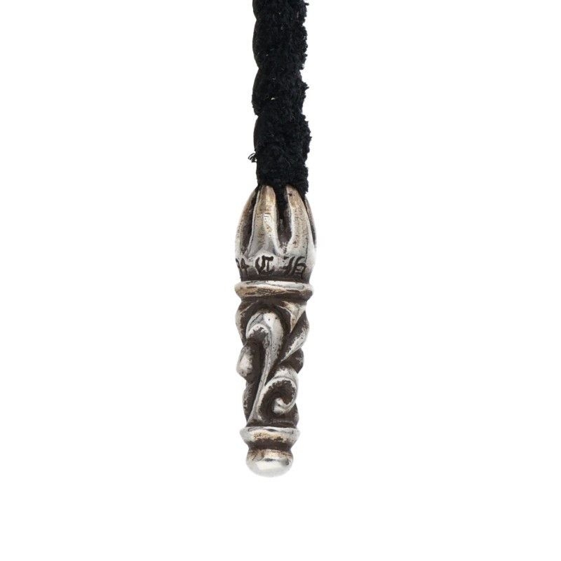 Chrome Hearts Chrome Hearts Leather scroll braid Silver (Silver 10.47g) Size ONE SIZE - 3 Thumbnail