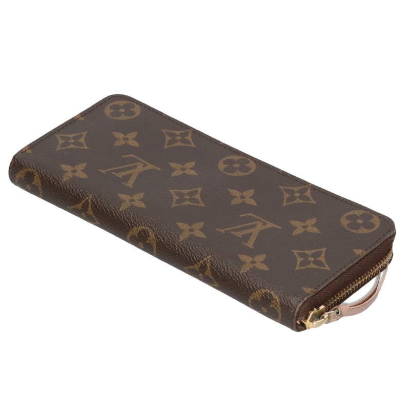 Louis Vuitton Louis Vuitton Monogram leather zipper Wallet Brown Size ONE SIZE - 3 Thumbnail