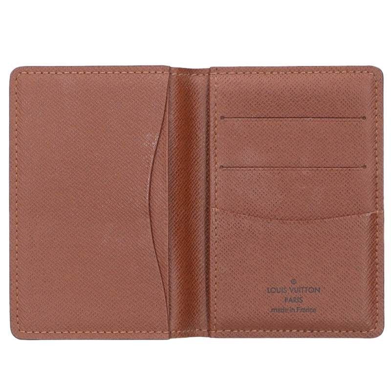 Louis Vuitton Louis Vuitton Monogram Leather card case Brown Size ONE SIZE - 3 Thumbnail