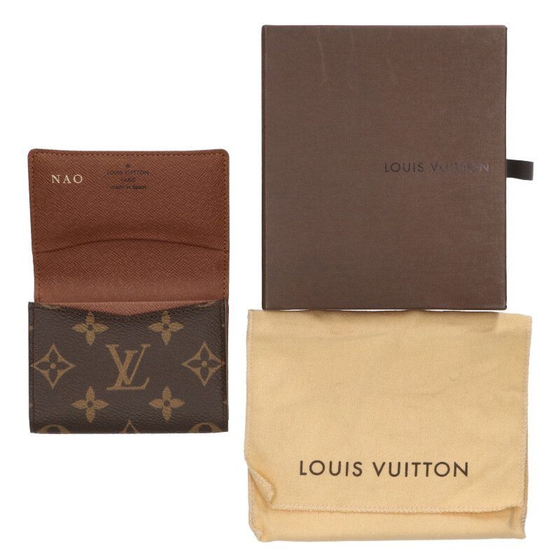 Louis Vuitton Louis Vuitton Envelope card holder Brown Size ONE SIZE - 3 Thumbnail