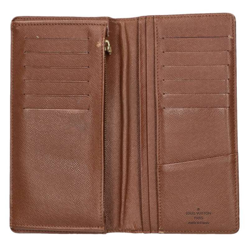 Louis Vuitton Louis Vuitton Brazza Wallet Brown Size ONE SIZE - 3 Thumbnail