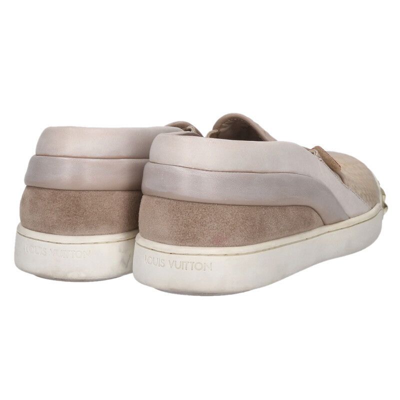 Louis Vuitton Louis Vuitton Python Studs Slip-on Beige Size 39 Size US 6 / EU 39 - 2 Thumbnail